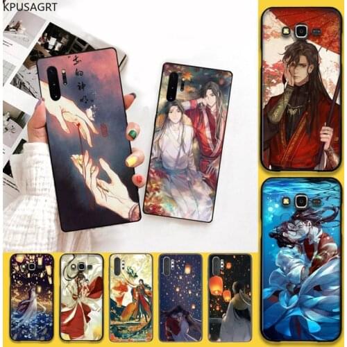 Aesthetic Chinese style Tian Guan Ci Fu Phone Case Capa For Samsung Galaxy Note20 ultra 7 8 9 10 Plus lite J7 J8 Plus 2018 Prime