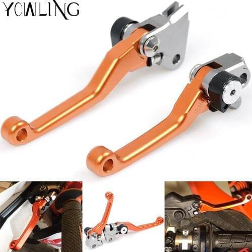 For 450EXC 450 EXC 2005 2006 2007 2008 CNC Pivot Racing Dirt Bike Motocross Brake Clutch Levers