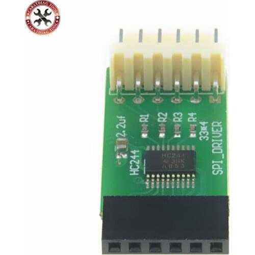 SPI DRIVER, ICSP Enhanced Adapter for XGecu TL866II PLUS Minipro TL866A programmer SPI flash in Circuit Programming adapter