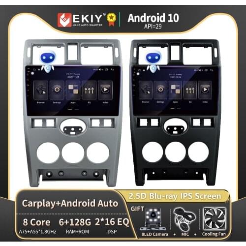 EKIY 8 Core 6+128G Autoradio Android 10 For LADA Priora 2007- 2013 Car Radio Multimedia Blu-ray IPS Screen Navigator GPS no 2din