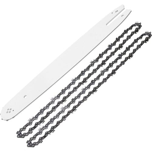 ELEG-14 Inch Bar +3/8L 2Pcs Chains Fit For Stihl 018 Ms180 Ms181 Chainsaws Chain Saw