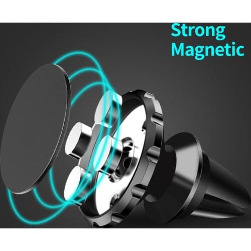 Magnet Car Phone Holder Air Vent Mount Car Center Console Holder 360 Rotation For Benz w203 w204 w205 w210 w211 w213 gla glc