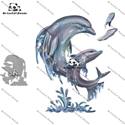 New Dies 2020 Camper Van Metal dolphin Dies diy Dies photo album cutting die Scrapbooking Stecil cutting 2020 new metal dies