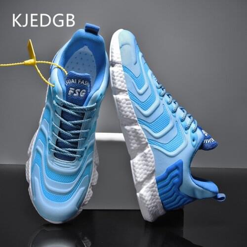 KJEDGB New Comfortable Ultralight Mens Casual Shoes Soft Sneakers Trend Men Shoes Zapatos De Hombre Big Size 39-46