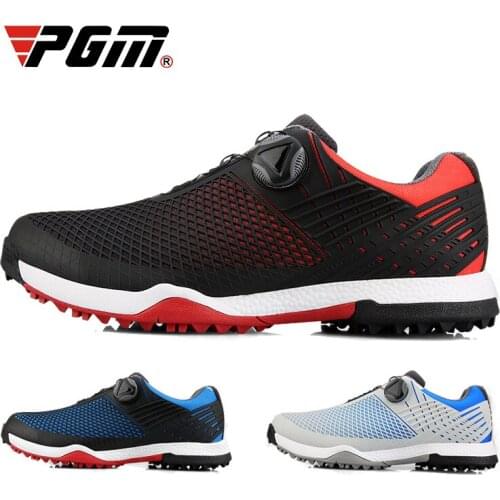 Mens Trianning Waterproof Sneakers Rotating Buckle Shoelaces Anti-slip Studs Sports Tennis Spikes Shoes Hiking Nail golf Shoes