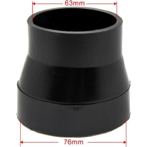 Performance 3" To 2.5" 76mm To 63mm Air Intake Coupler Rubber Reducer Hose
