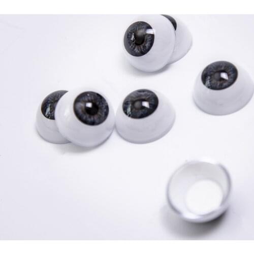 New 5pairs 20mm/22mm Reborn Dolls 3D glitter eyes safety Blue And Brown For Puppet Toy Plush Toy DIY Blank Doll