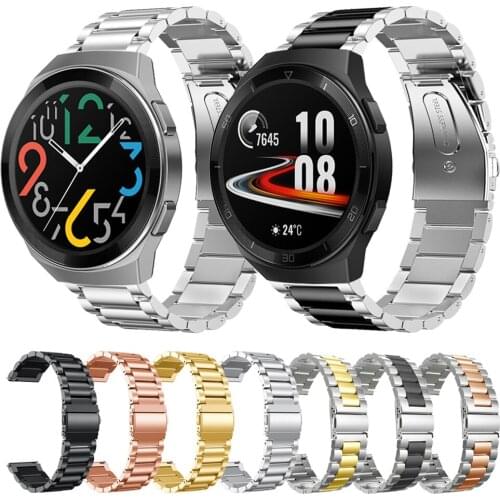 For Huawei Watch GT 2e Strap Stainless Steel Metal Band for huawei watch gt 2e 46mm Bracelet Watchband For huawei gt2e strap