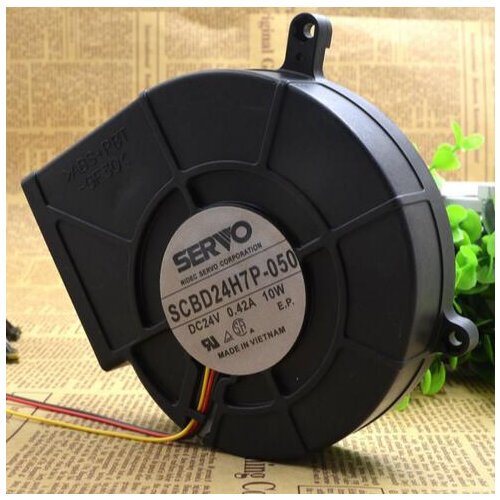 Servo 12 cm SCBD24H7P-050 24V 10W 120*120*32 three wire blower fan