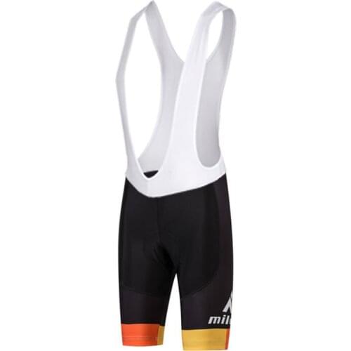 MILOTO 2020 MEN PRO TEAM hot Cycling bib shorts lightweight bib pant 3D Lycra High-density Pad cycling tights for free shipping