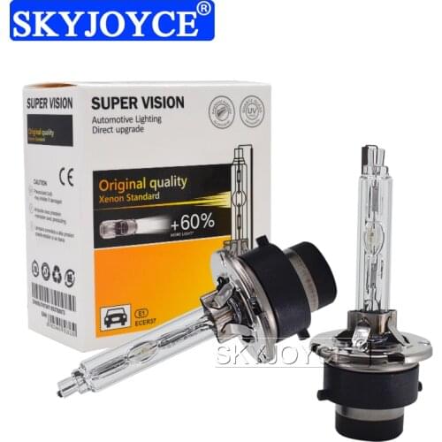 SKYJOYCE 2PCS New Metal Claw 55W D1S D2S D3S D4S 6000K HID Xenon Bulb Lamp 35W 4300K 5000K 8000K For Toyota Audi VW Skoda Seat