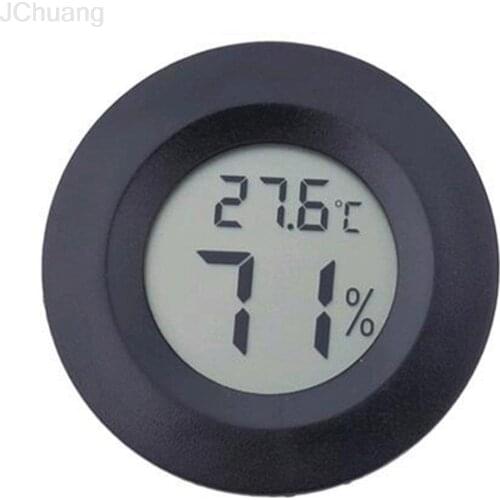 Outdoor Sports Thermometer Reptile Electronic Hygrometer Round Hygrometer Camping Equipment Tool Accessories Outdoor Gadget