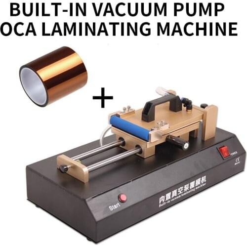 Built-in Vacuum Pump OCA Laminating Machine Universal Universal Mobile Phone LCD Dry Glue Replacement Cover Manual Laminating