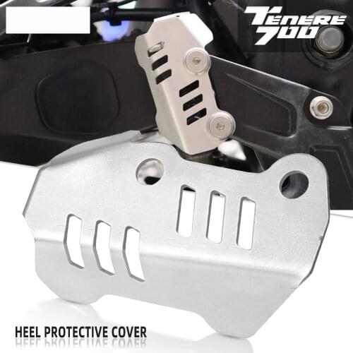 For Yamaha Tenere 700 2019 2020 2021Heel guard Rear Brake Master Cylinder Guard Tenere 700 Rally Heel Protective Cover Guard
