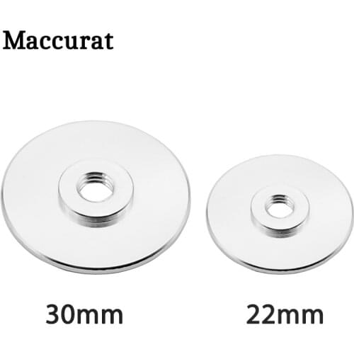 2pcs Aluminum Alloy Plate Heat Sink M6 Thread Cooling Pipe Radiator Whools Diameter 30mm 22mm for E3D V6 3D Printer Parts