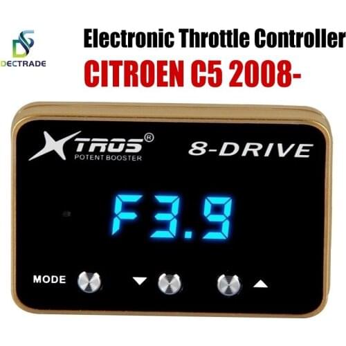 Dectrade Car Electronic Throttle Controller Racing Accelerator Potent Booster For Citroen C5 2008- Tuning Parts 8 Drive