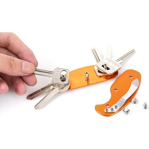 Edc multi tool keychain Hang buckle hiking accessories gadgets inteligentes Key collection High capacity