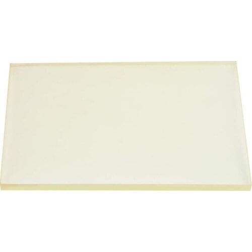 Nonvor DIY Leather Craft Tools Square Tendon PVC punching board white thick plastic Plate Elastic Rubber Sheet Die Cutter Plate