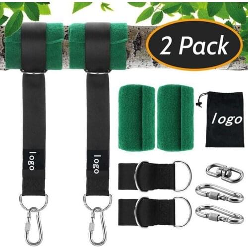 Outdoor Swing Hammock Strap Wholesale Encrypted Polyester Hammock Strap Swing Strap 150cm Set Outdoor Furniture