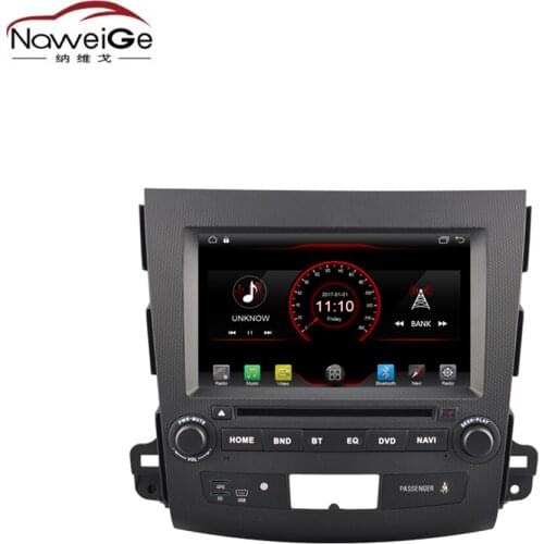 NaweiGe 8Inch Android quad core MTK 9.1 2+16GB Car dvd for MIT SUBIHI Outlander Autoradio GPS Navigation Car Multimedia players