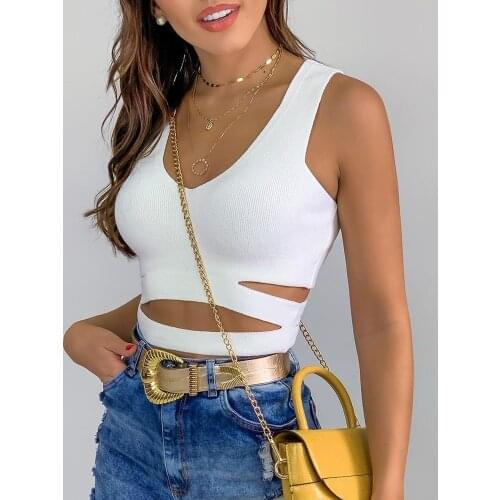 Ninimour Women's Cropped Tank Tops