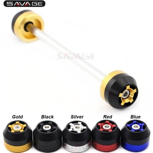 Front Fork Wheel Slider Crash Protector For HONDA CBR 650F/CB 650F/VFR 1200F/VFR 800 Motorcycle Accessories Bobbins Performance