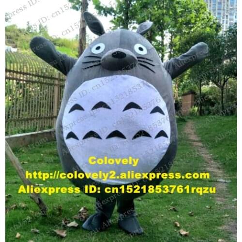 Totoro Cat Bus My Neighbor Mascot Costume Adult Cartoon Character Outfit Suit The Choicest Goods Large Family Gathering zz8314