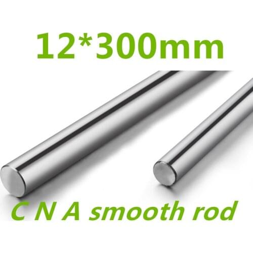 WCS12 12mm 300mm Linear shaft round rod L300mm for CNC parts XYZ WCS12 L300mm