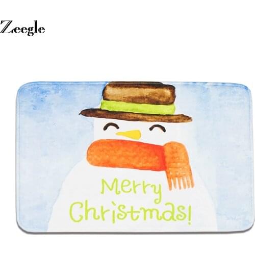 Zeegle Doormat Entrance Floor Mat Welcome Rug Polyester Soft Living Room Foot Rug Office Table Chair Mat Soft Bedside Carpet Rug