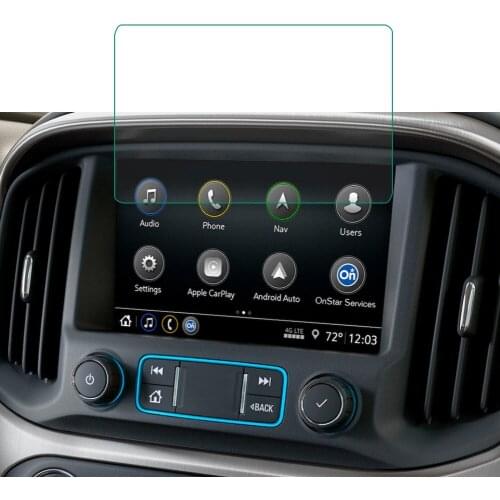 8 Inch Navigation Screen Protector for GMC Canyon/Canyon DENALI/Yukon/Yukon XL/Yukon DENALI 2015 - 2019 Tempered Glass Protector