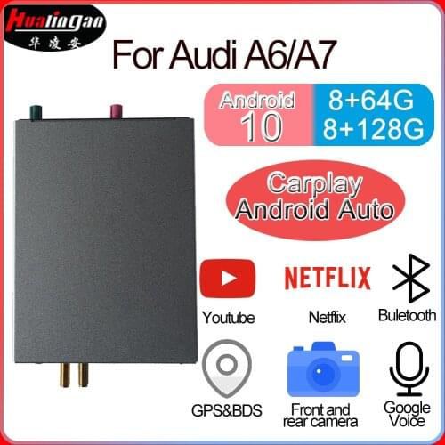 Hualingan For Audi A6/A7,MMI3G system,Android car multimedia system decoder that can upgrade original screen