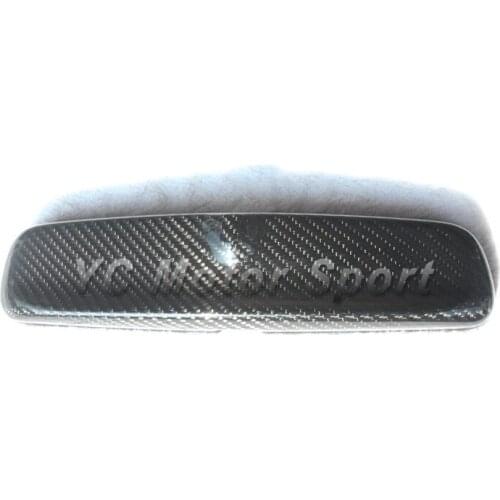 Car Accessories Full Carbon Fiber NI Style Room Rear View Roof Mirror Cover Fit For 1989-1998 R32 GTS GTR R33 GTS Car-styling