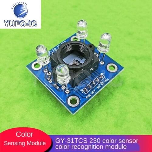 Free Ship 3pcs GY-31TCS230 TCS3200 Color Sensor Color Recognition Module Color Sensing Module