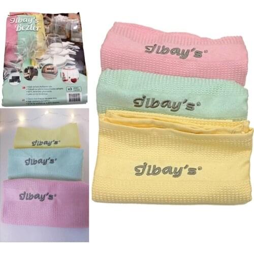 Ilbays Microfiber Cleaning Cloths 3 in 1 Pack ilbays Temizlik Bezi ORIGINAL PRODUCT