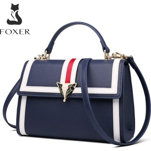 Женские вязаные сумки FOXER China At AliExpress