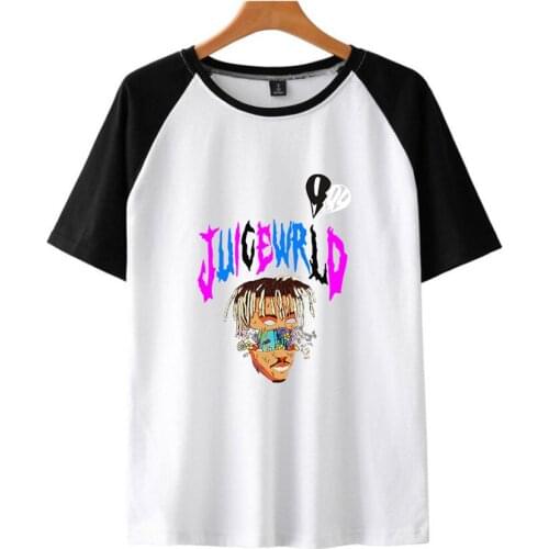 Juice Wrld T Shirt Men Women T-shirt Rapper Singer Fan Club Printed Casual Summer Top Fashion Streetwear Cool Tops Tee