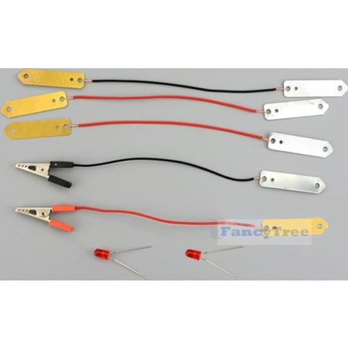 Creative science experiment Tecnologia steam toys potato Fruit Supply Electricity Experiments diy kit for children 8 years