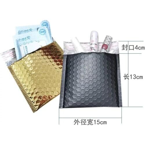 Small black bubble Mailers Self Seal Plastic Envelope Bags Padded Envelopes Packaging Shipping Bags Kraft Bubble Mailing