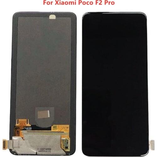 New Original 6.67" Screen For Xiaomi Poco F2 Pro LCD Display+ Touch Screen Digitizer Assembly Replacement Glass Have Fingerprint