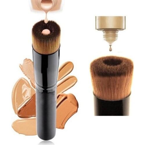 Pincel Maquiagem liquid foundation brush Flat Perfecting Face Brush Premium Foundation Makeup Brush pinceau fond para base