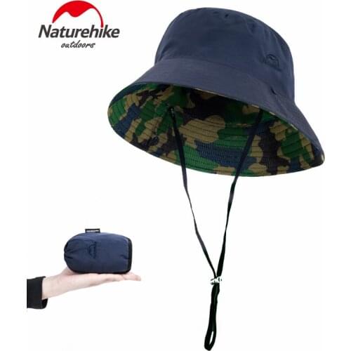 Naturehike Camping Hat Folding Fishing Cap Outdoor Bucket Hat Windproof Hiking Hat Trekking Hat Safari Hunting Hat Men Women