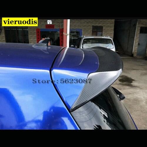 Rear Roof Spoiler Wing Lip Fit For VW Golf 6 MK6 VI GTI & R20 Carbon Fiber 2010-2013 OSIR Style(Only GTI R20)
