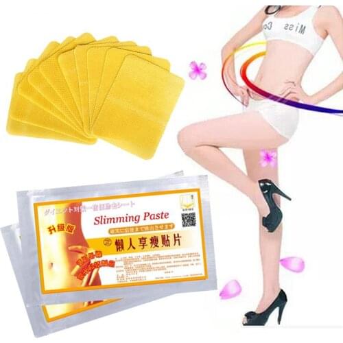 10pcs /1Bag Quick Slimming Patch Fast Burning Fat Lose Weight Products Fat Burning Navel Sticker Body Shaping Patches Slim Tool