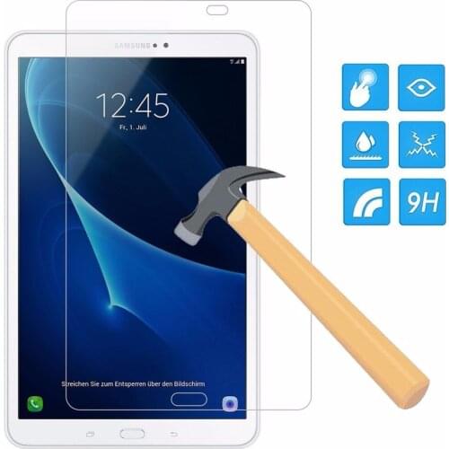 200PCS/Lot Premium Tempered Glass Film For Samsung Galaxy Tab A 10.1 T580 Screen Protector W/Retail Package By DHL