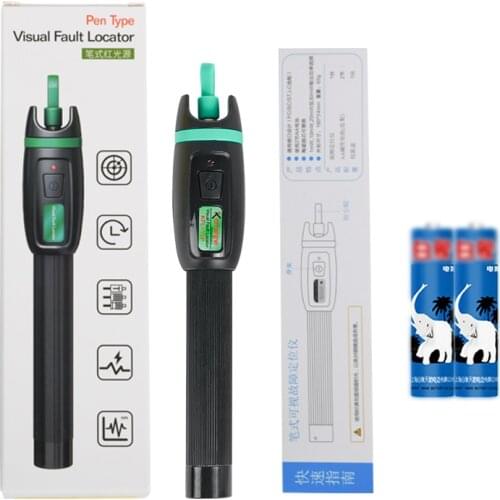 30mw VFL Pen type Optical Fiber Visual Fault Locator 30mW Komshine KFL-11P-30 Fiber Optic Laser (Class 1 Laser product)