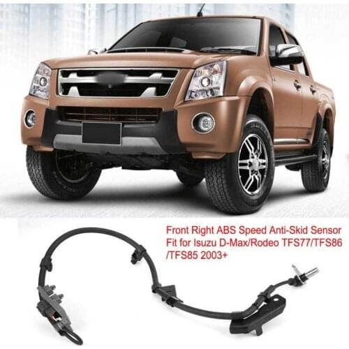 897387989 Front Right ABS Speed Anti-Skid Sensor for Isuzu D-Max/Rodeo TFS77/TFS86/TFS85 2003+ Auto Accessories
