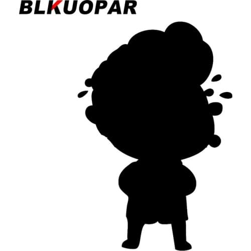 BLKUOPAR for Illustration of Cartoon Crying Man Car Stickers Vinyl Scratch-Proof Decals Accessories Windshield Skateboard Decor