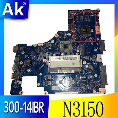 BMWC1/BMWC2 NM-A471 MAINBOARD MOTHERBOARD FOR LENOVO 300-14IBR LAPTOP MOTHERBOARD(FOR N3150 CPU 1G GPU DDR3) tested 100% work