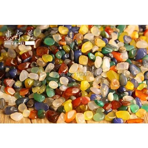 Buddhist seven precious stones/ loading Tibet / for Manzanar natural gemstones mixed with colorful gems shaped pieces /50g