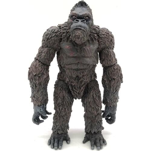 Godzilla VS King Kong Anime Figure Action Figurine Monkey Figma Movie Orangutan 18cm Movable Birthday Gift Toys For Children